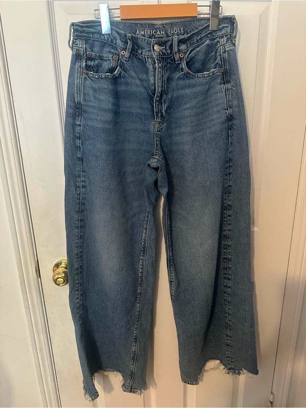 American Eagle Outfitters Light Blue Denim Jeans Label - Size 6